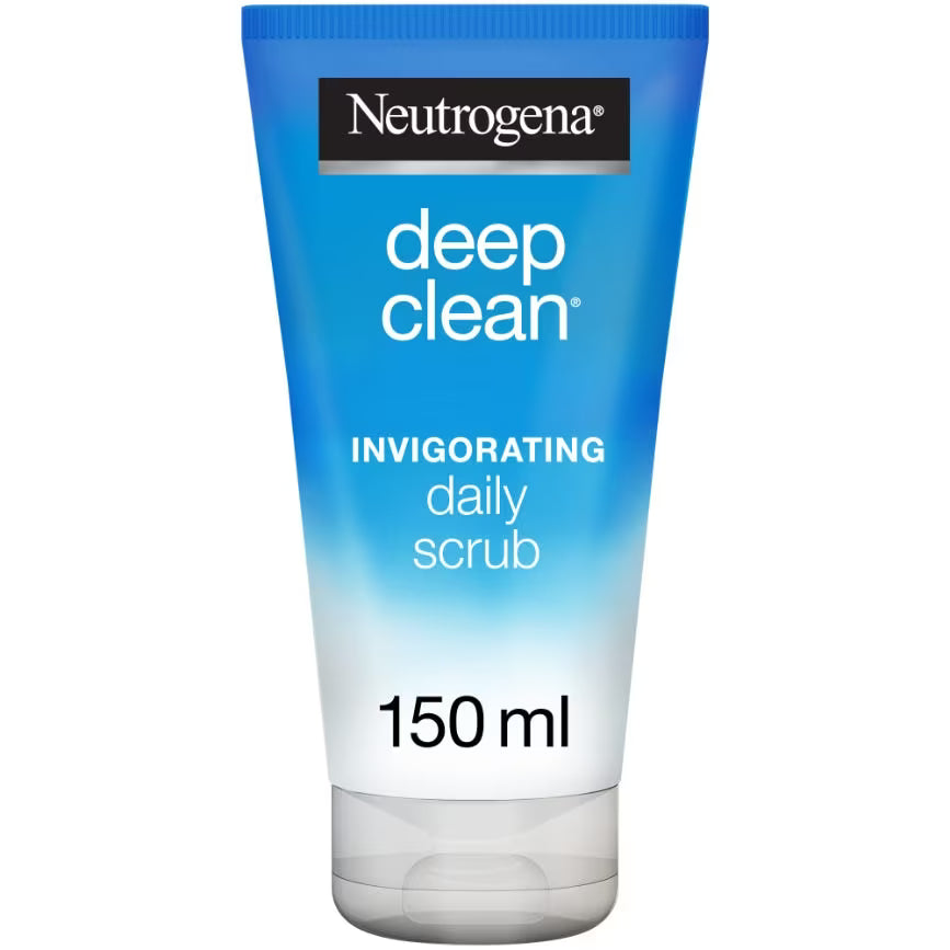 Neutrogena Deep Clean Invigorating Daily Face Scrub 150ml Buy Online in KSA
