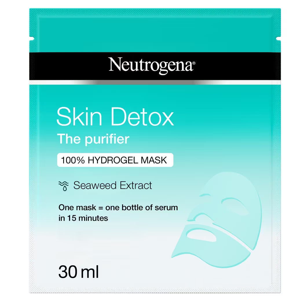 Neutrogena Skin Detox The Purifier 100% Hydrogel Mask 30ml