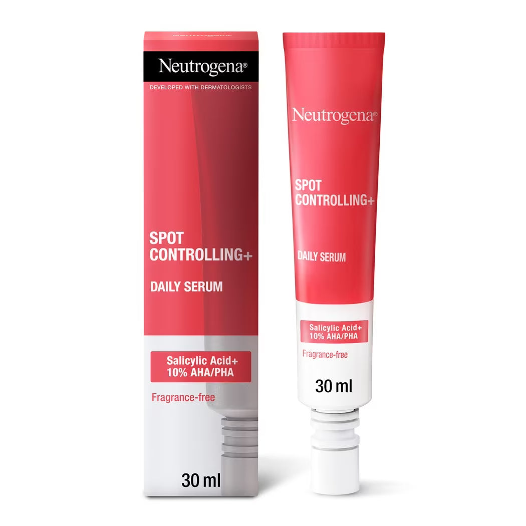 Neutrogena Spot Controlling+ Daily Face Serum Fragrance Free, 30ml