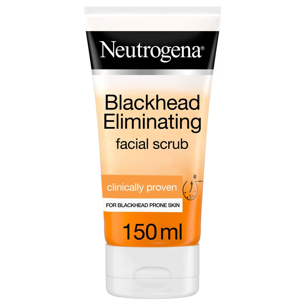 Buy Neutrogena Blackhead Eliminating Face Scrub for Blackhead Prone Skin, Clinically Proven, 150ml in KSA