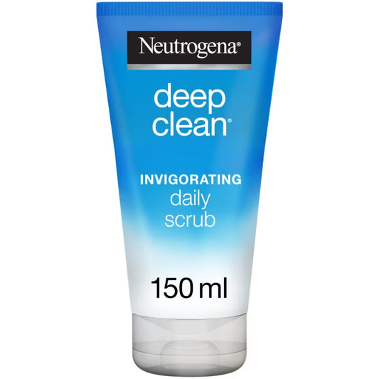 Neutrogena Deep Clean Invigorating Daily Face Scrub 150ml Buy Online in KSA