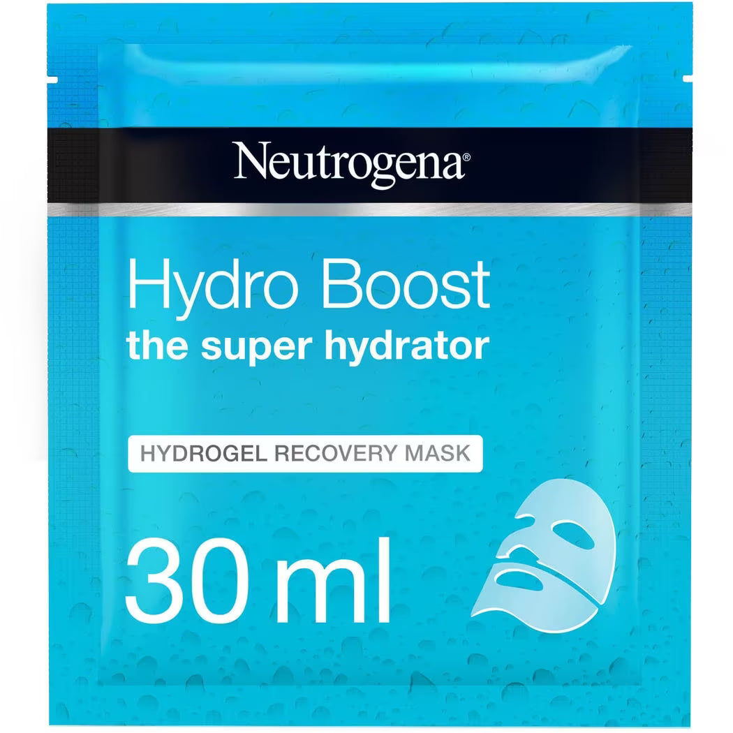 Neutrogena Hydro Boost the Super Hydrator Hydrogel Recovery Facial Sheet Mask 30ml
