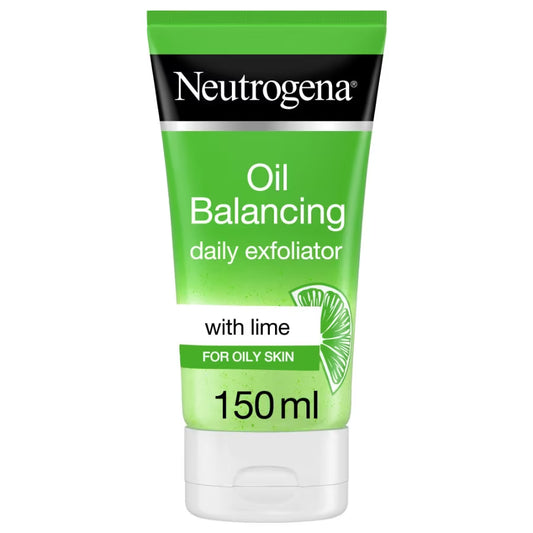 Neutrogena Oil Balancing Daily Facial Exfoliator with Lime 150ml